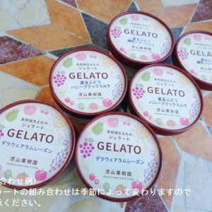 果樹園生まれのジェラート「季節のフルーツおまかせ」6個セット（1カップ80ml・2～4種）